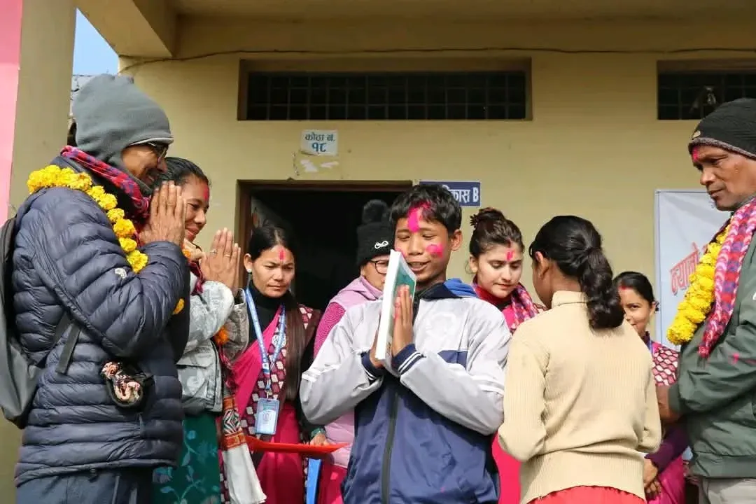 जनजागृति माविका ६० विद्यार्थीलाई न्यानो कपडा WhatsApp Image 2025 12 27 at 06.14.01