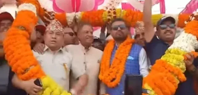 नवलपरासी रास्वपा जिल्ला सभापति महेन्द्र सेन ठकुरी कांग्रेस प्रवेश WhatsApp Image 2026 02 26 at 15.09.01