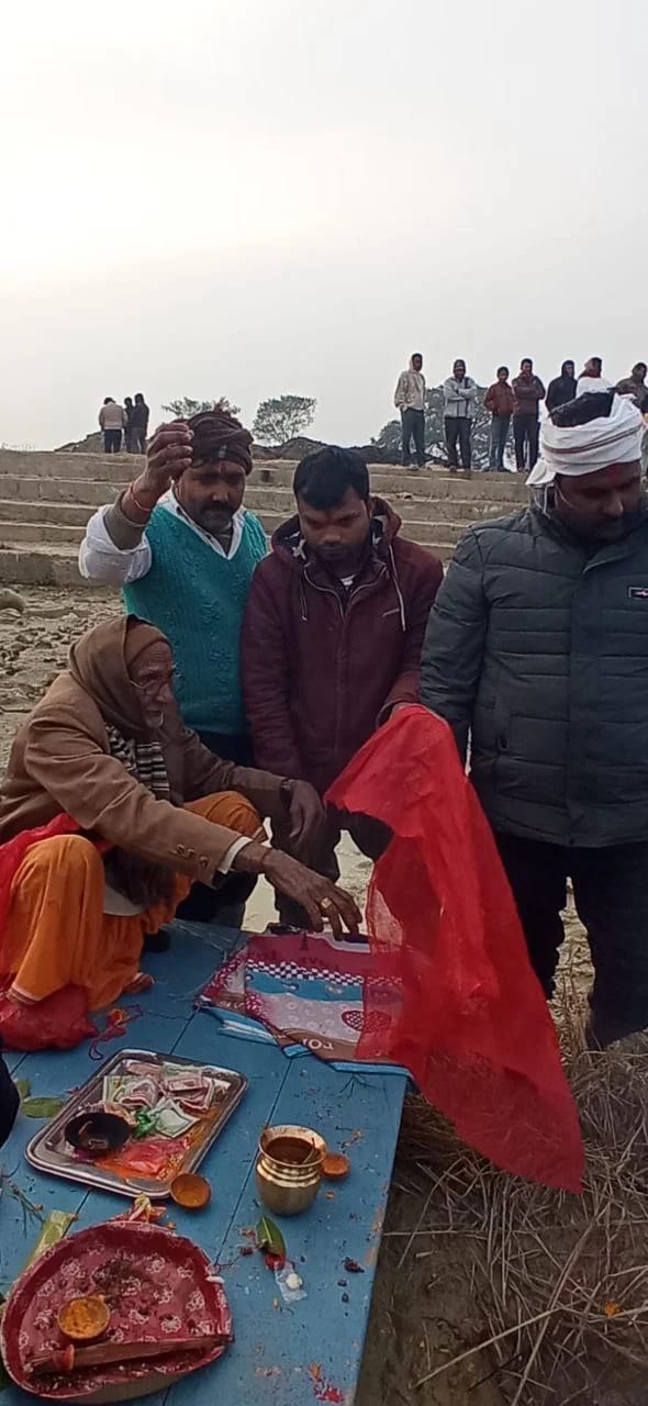 रामग्राम- ४ मा छठी माताको मुर्ति शिलान्यास कार्यक्रम सम्पन्न photo 2024 01 15 20 03 11